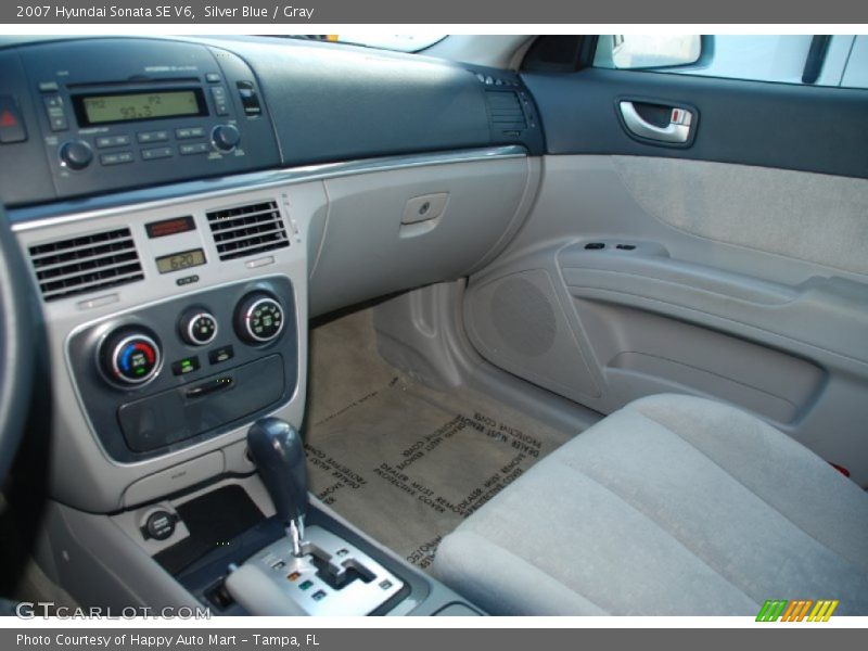 Silver Blue / Gray 2007 Hyundai Sonata SE V6