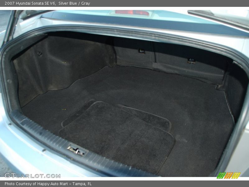 Silver Blue / Gray 2007 Hyundai Sonata SE V6
