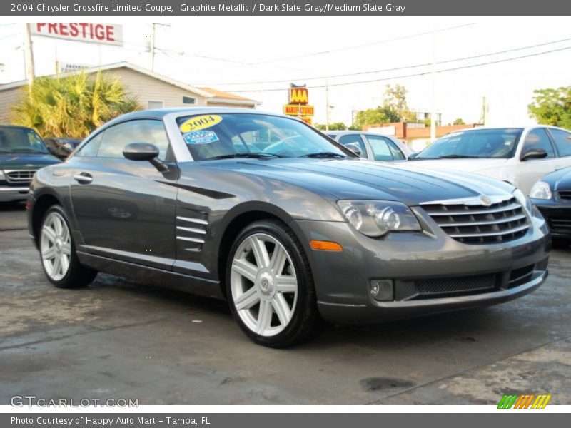 Graphite Metallic / Dark Slate Gray/Medium Slate Gray 2004 Chrysler Crossfire Limited Coupe