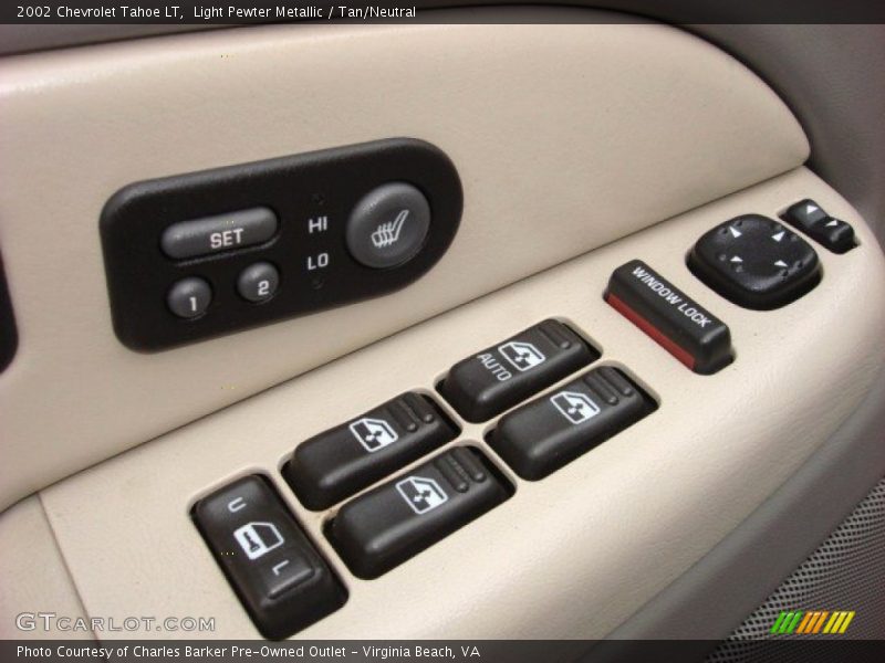 Controls of 2002 Tahoe LT