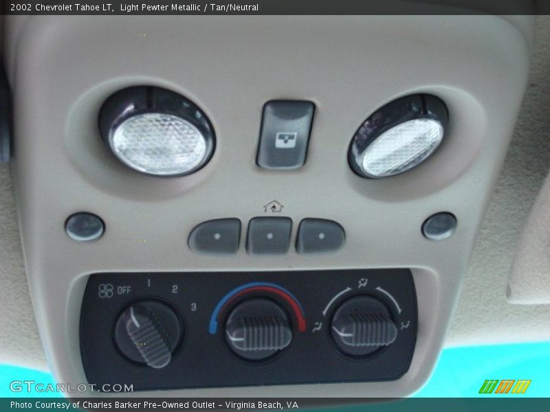 Controls of 2002 Tahoe LT