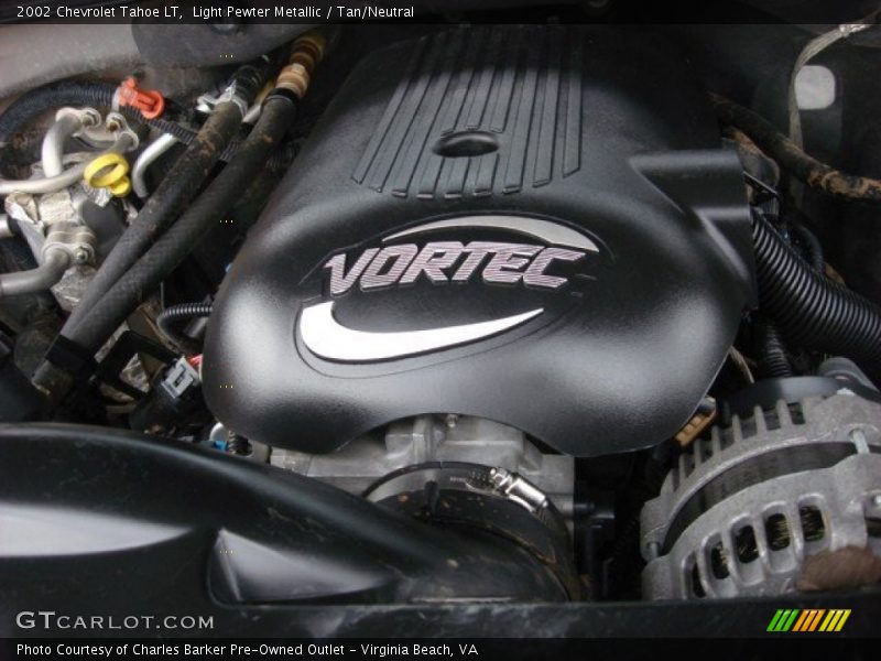  2002 Tahoe LT Engine - 5.3 Liter OHV 16-Valve Vortec V8