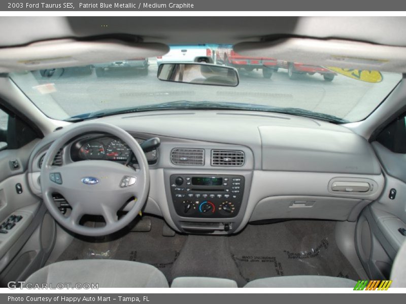 Dashboard of 2003 Taurus SES