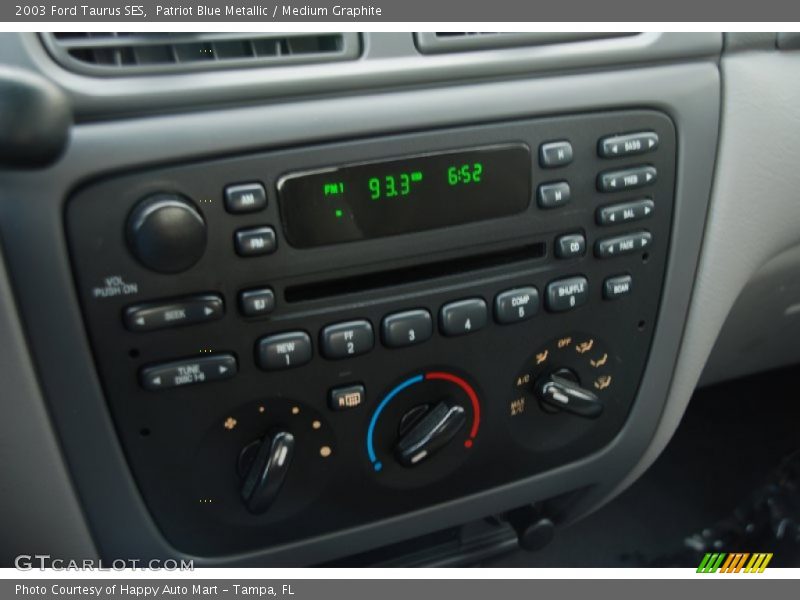 Audio System of 2003 Taurus SES