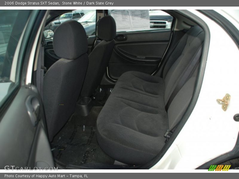 Stone White / Dark Slate Grey 2006 Dodge Stratus SXT Sedan