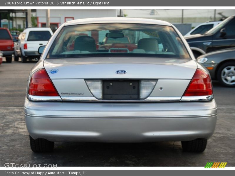 Silver Birch Metallic / Light Flint 2004 Ford Crown Victoria LX