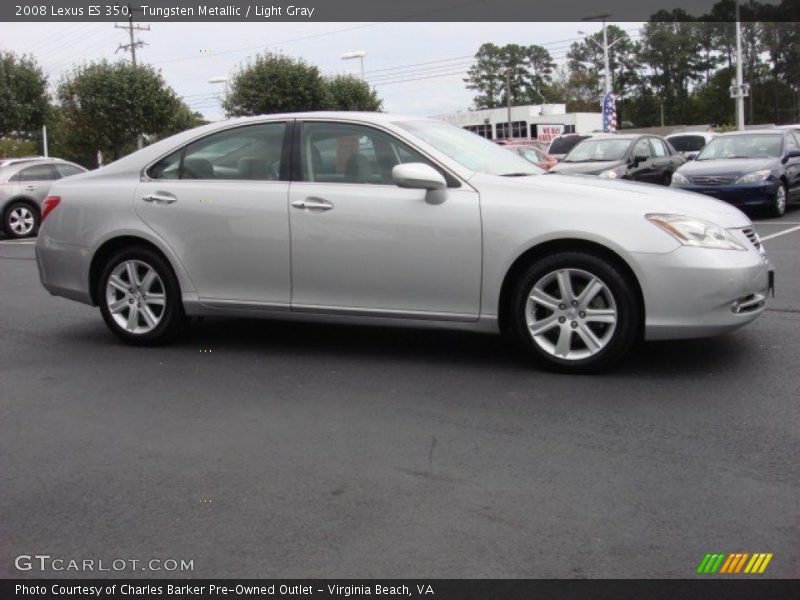 Tungsten Metallic / Light Gray 2008 Lexus ES 350