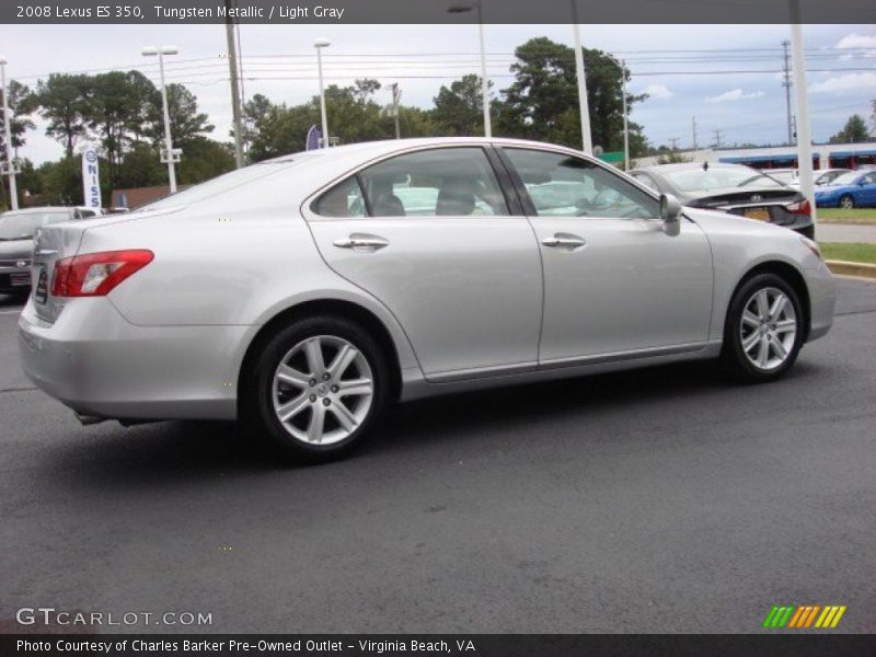 Tungsten Metallic / Light Gray 2008 Lexus ES 350