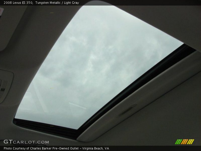 Tungsten Metallic / Light Gray 2008 Lexus ES 350