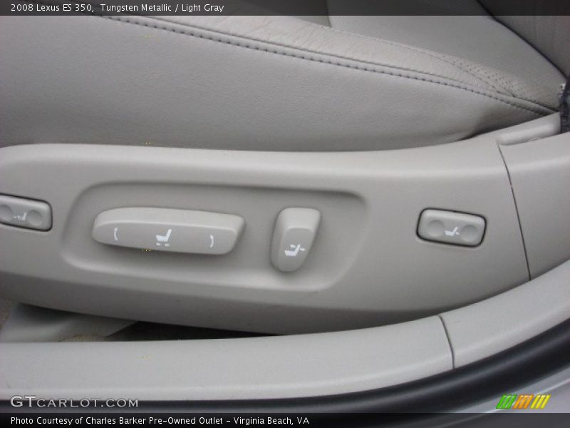 Tungsten Metallic / Light Gray 2008 Lexus ES 350