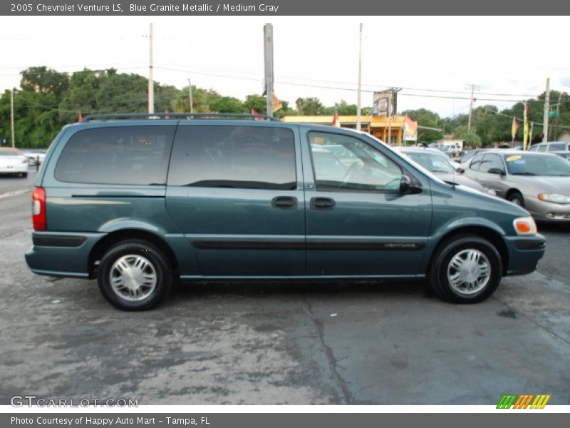 Blue Granite Metallic / Medium Gray 2005 Chevrolet Venture LS