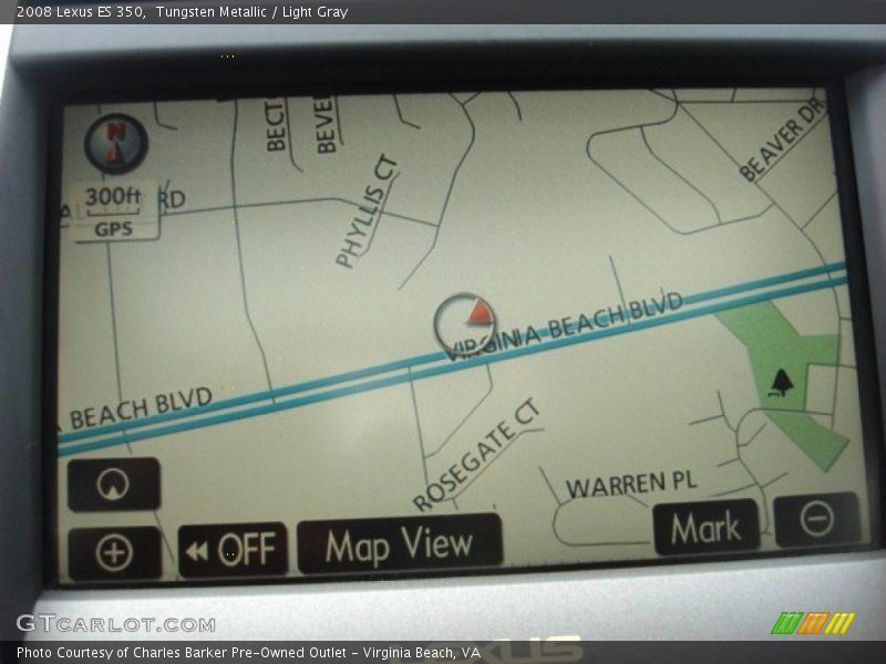 Tungsten Metallic / Light Gray 2008 Lexus ES 350