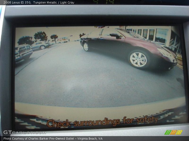 Tungsten Metallic / Light Gray 2008 Lexus ES 350