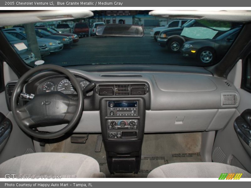 Blue Granite Metallic / Medium Gray 2005 Chevrolet Venture LS