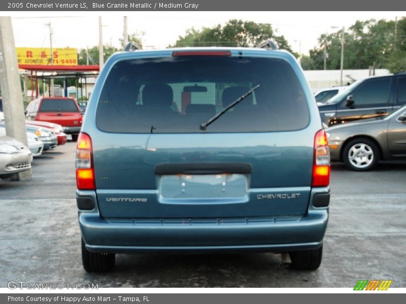 Blue Granite Metallic / Medium Gray 2005 Chevrolet Venture LS