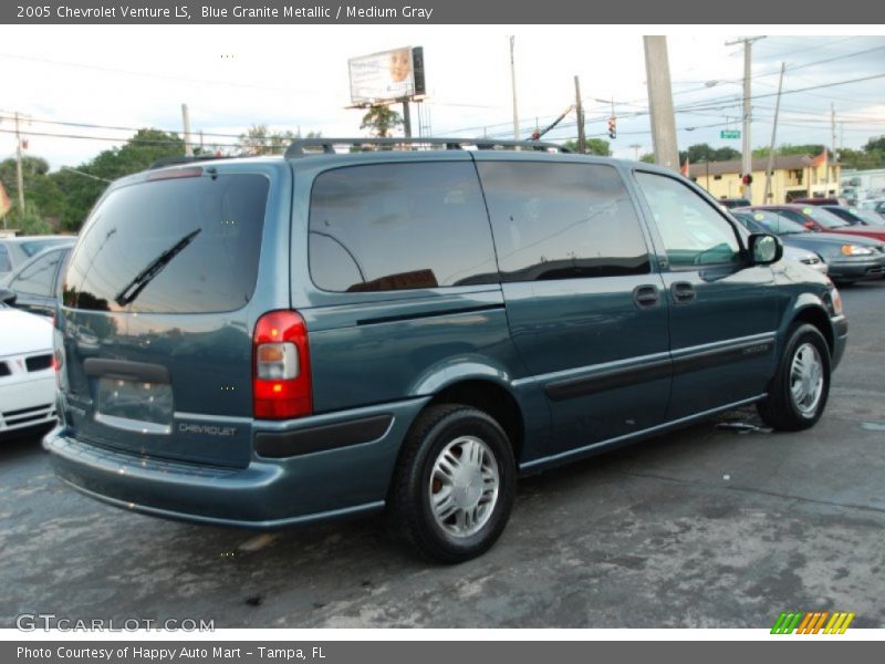 Blue Granite Metallic / Medium Gray 2005 Chevrolet Venture LS