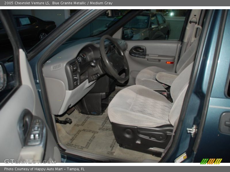 Blue Granite Metallic / Medium Gray 2005 Chevrolet Venture LS