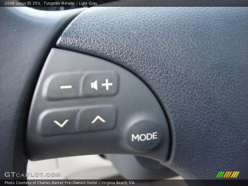 Tungsten Metallic / Light Gray 2008 Lexus ES 350