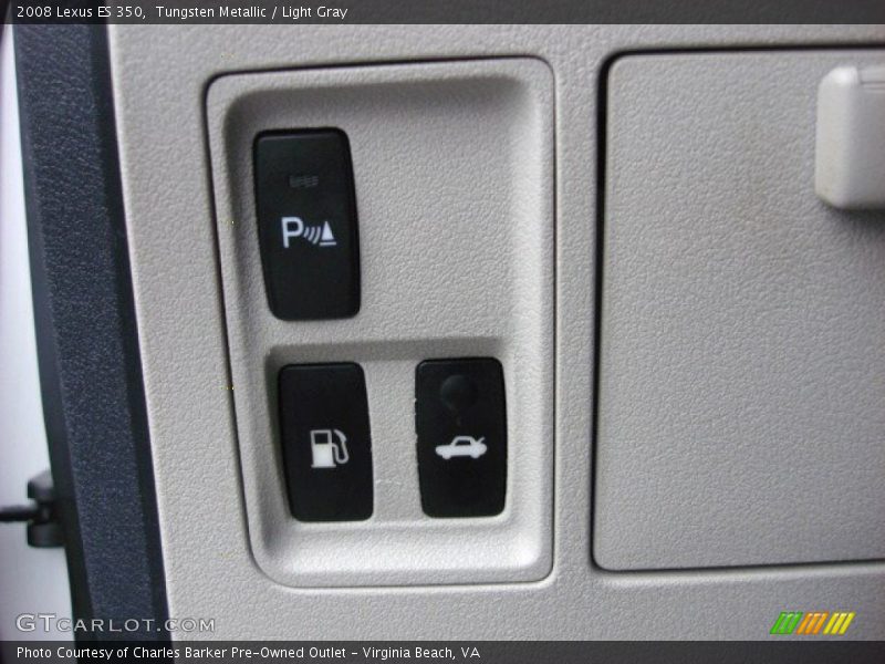 Tungsten Metallic / Light Gray 2008 Lexus ES 350