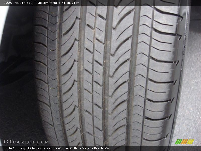Tungsten Metallic / Light Gray 2008 Lexus ES 350
