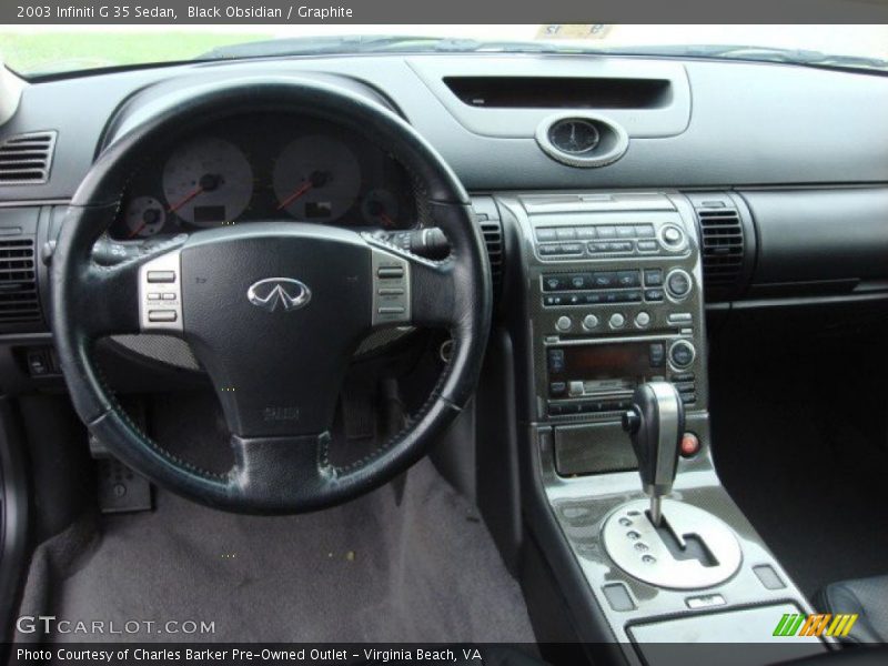 Dashboard of 2003 G 35 Sedan