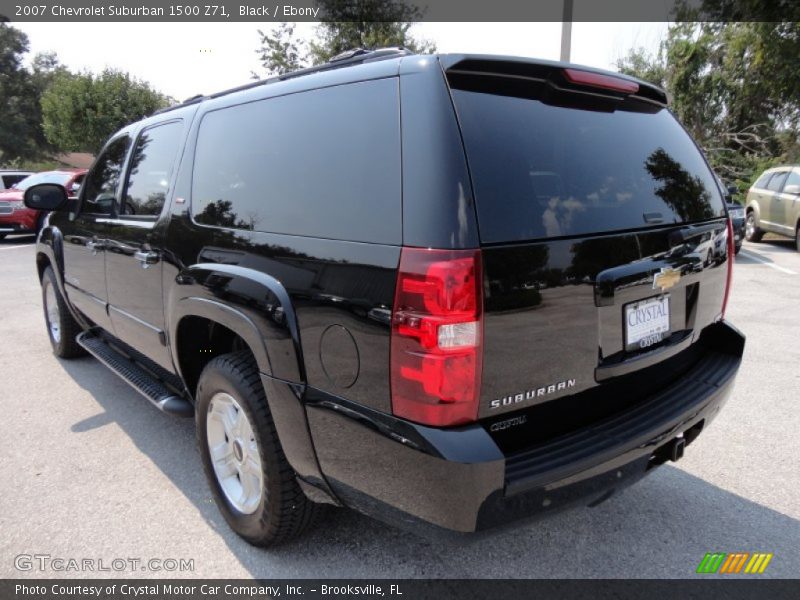 Black / Ebony 2007 Chevrolet Suburban 1500 Z71