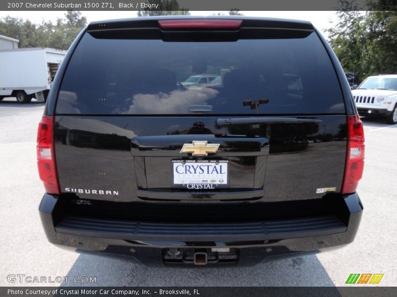 Black / Ebony 2007 Chevrolet Suburban 1500 Z71
