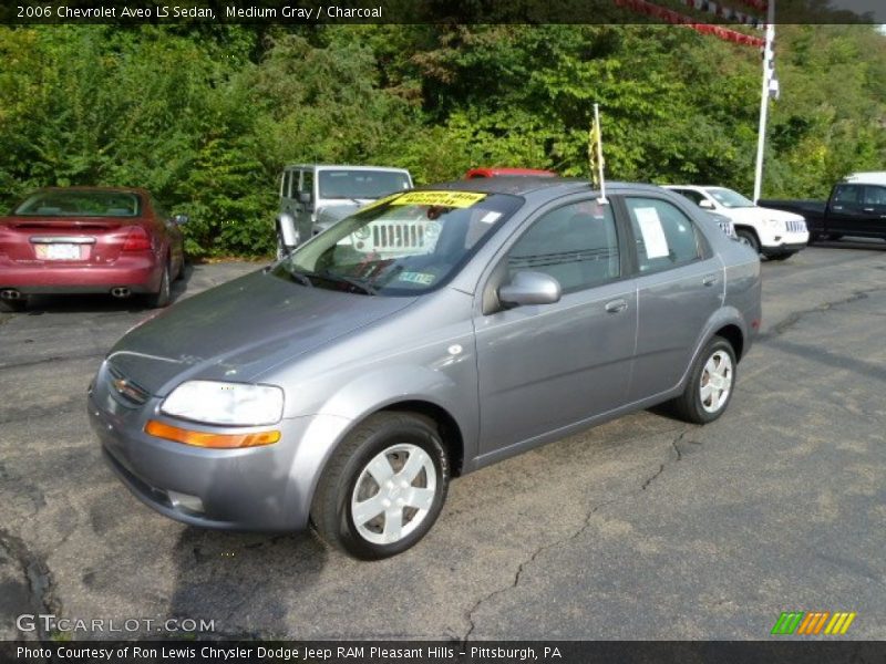 Medium Gray / Charcoal 2006 Chevrolet Aveo LS Sedan