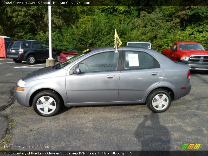 Medium Gray / Charcoal 2006 Chevrolet Aveo LS Sedan