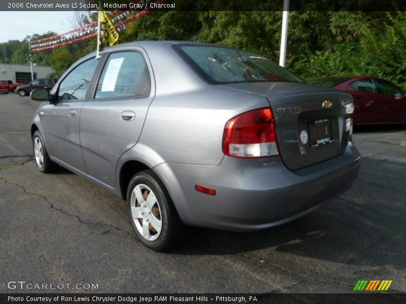 Medium Gray / Charcoal 2006 Chevrolet Aveo LS Sedan