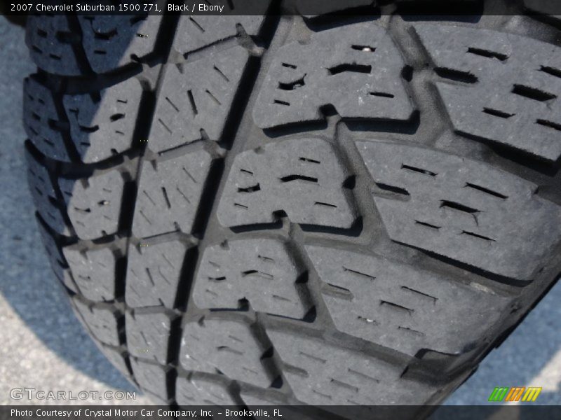 Black / Ebony 2007 Chevrolet Suburban 1500 Z71
