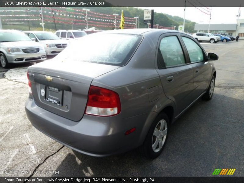Medium Gray / Charcoal 2006 Chevrolet Aveo LS Sedan