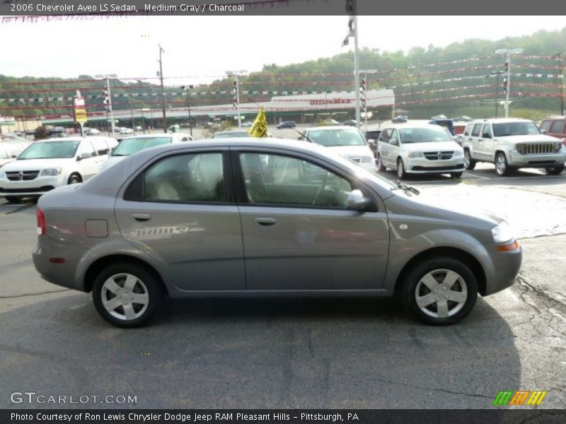 Medium Gray / Charcoal 2006 Chevrolet Aveo LS Sedan
