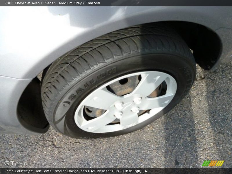 Medium Gray / Charcoal 2006 Chevrolet Aveo LS Sedan