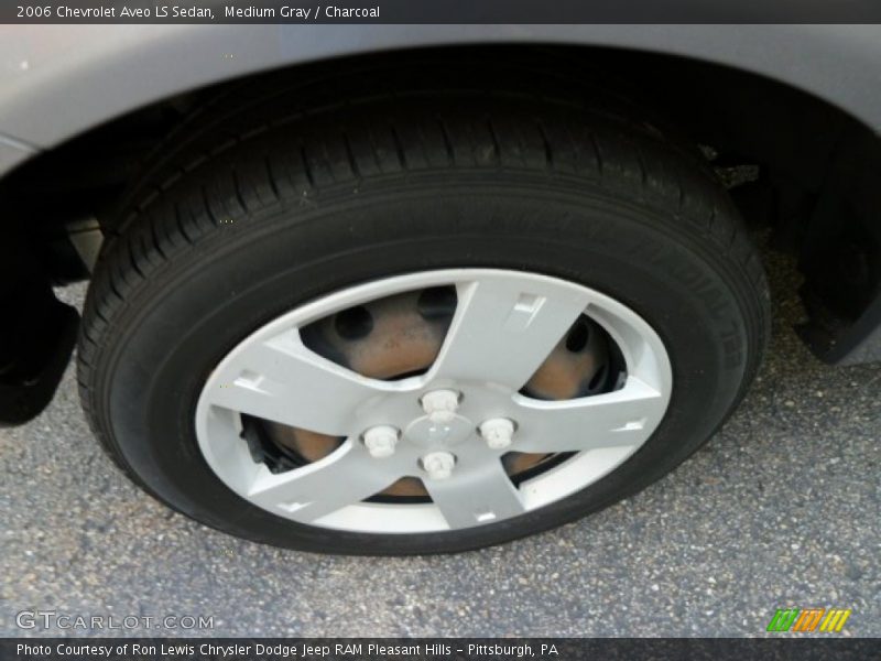 Medium Gray / Charcoal 2006 Chevrolet Aveo LS Sedan