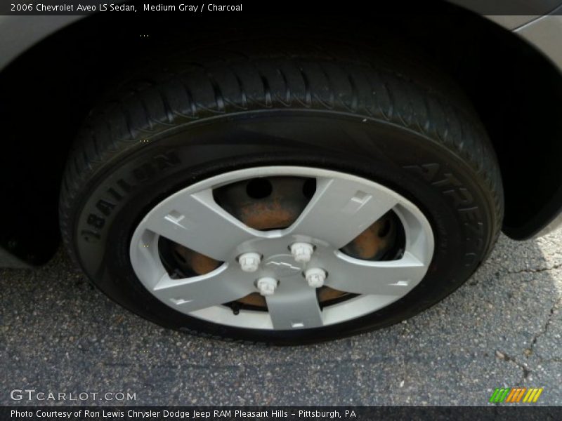 Medium Gray / Charcoal 2006 Chevrolet Aveo LS Sedan