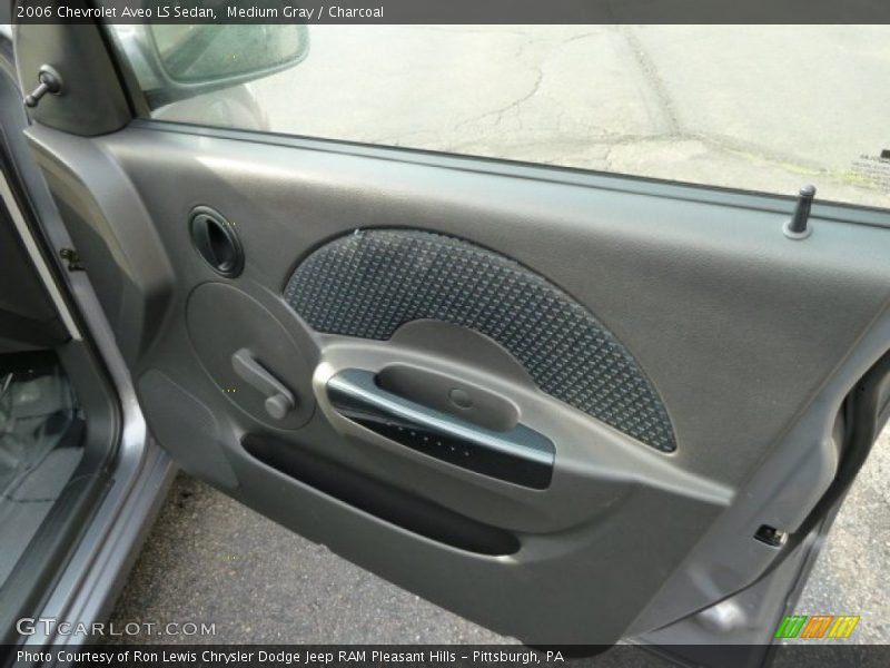 Medium Gray / Charcoal 2006 Chevrolet Aveo LS Sedan