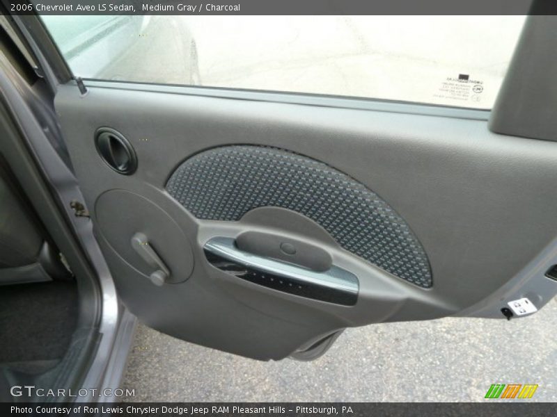Medium Gray / Charcoal 2006 Chevrolet Aveo LS Sedan