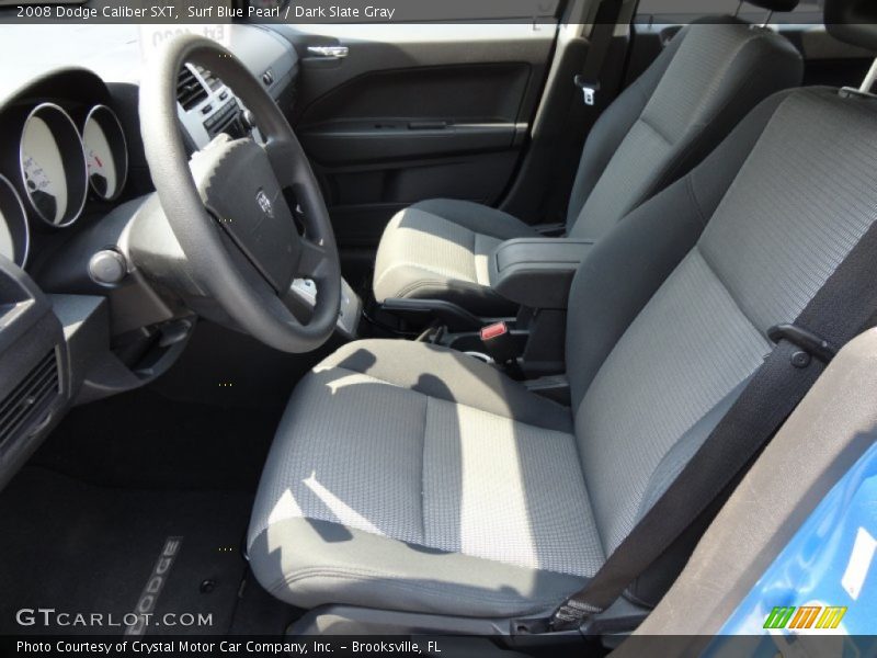 Surf Blue Pearl / Dark Slate Gray 2008 Dodge Caliber SXT