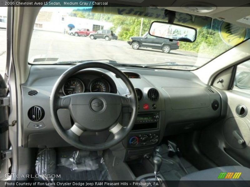 Medium Gray / Charcoal 2006 Chevrolet Aveo LS Sedan