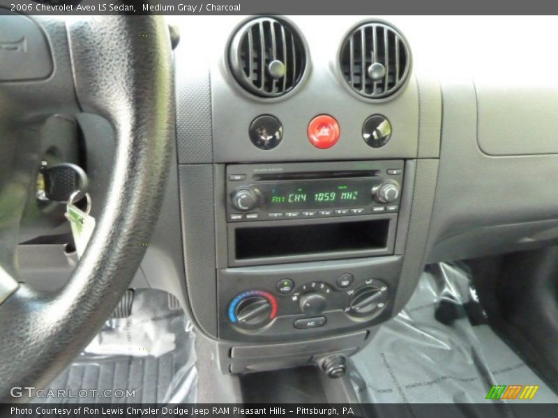 Medium Gray / Charcoal 2006 Chevrolet Aveo LS Sedan
