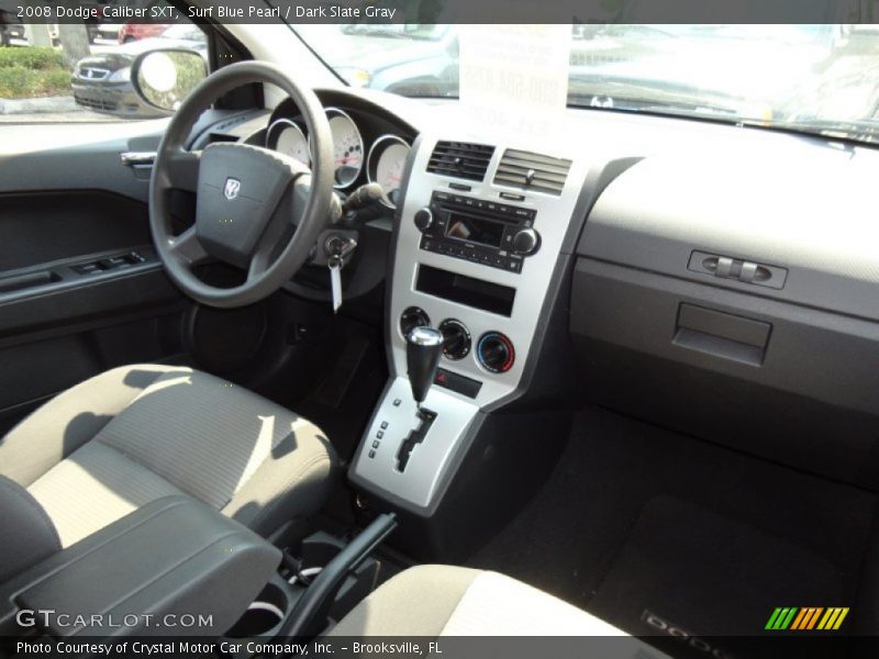 Surf Blue Pearl / Dark Slate Gray 2008 Dodge Caliber SXT