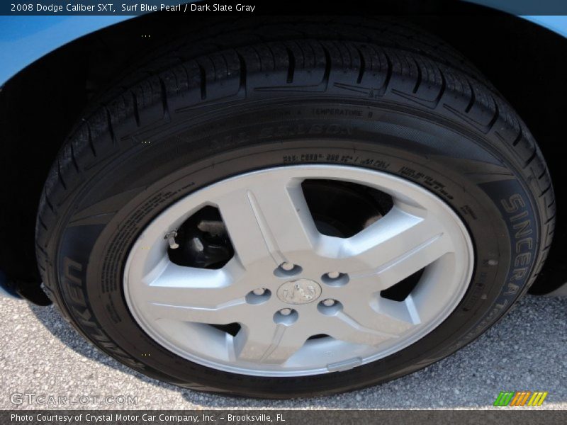 Surf Blue Pearl / Dark Slate Gray 2008 Dodge Caliber SXT