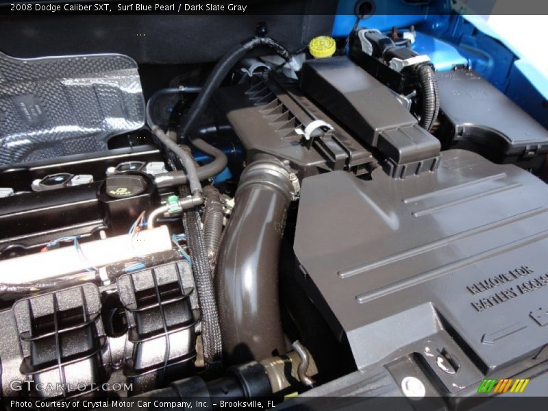 Surf Blue Pearl / Dark Slate Gray 2008 Dodge Caliber SXT