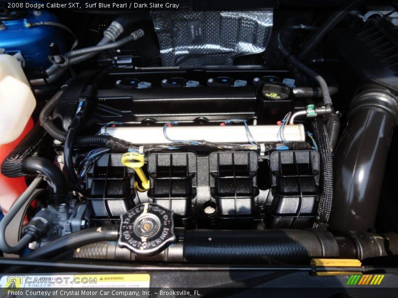 Surf Blue Pearl / Dark Slate Gray 2008 Dodge Caliber SXT