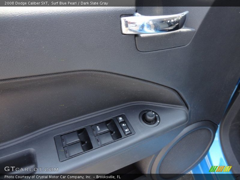 Surf Blue Pearl / Dark Slate Gray 2008 Dodge Caliber SXT