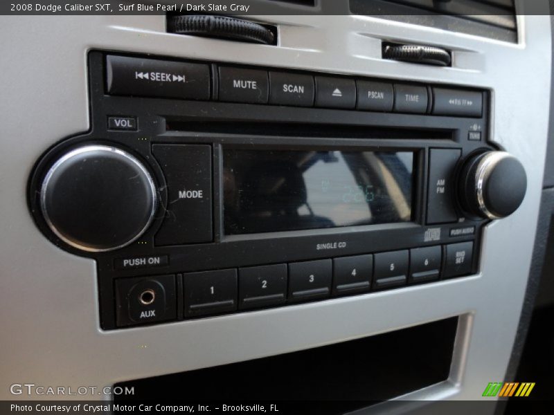 Surf Blue Pearl / Dark Slate Gray 2008 Dodge Caliber SXT