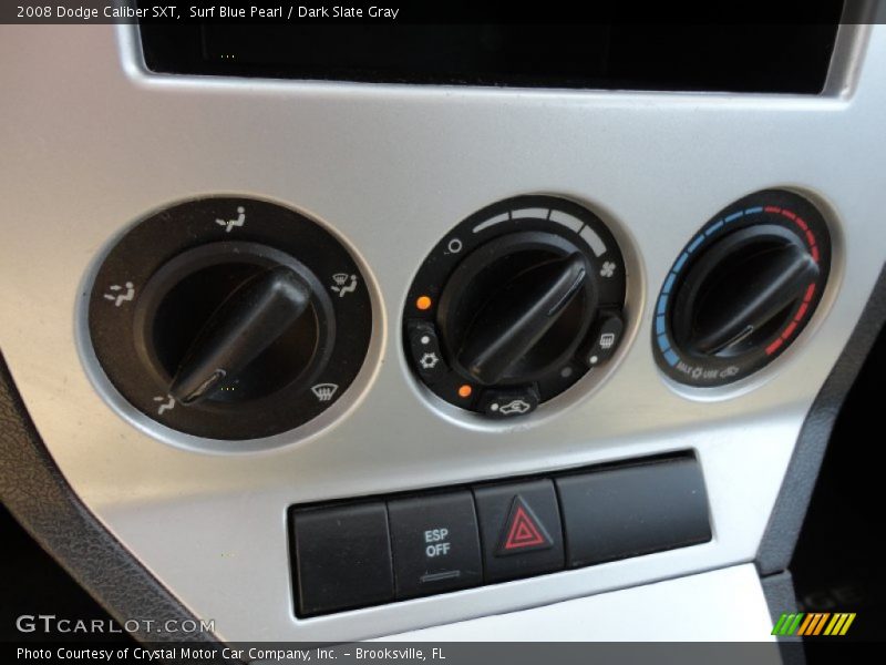 Surf Blue Pearl / Dark Slate Gray 2008 Dodge Caliber SXT