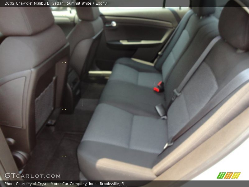 Summit White / Ebony 2009 Chevrolet Malibu LT Sedan
