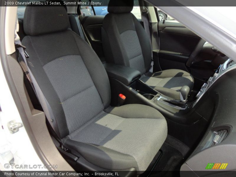 Summit White / Ebony 2009 Chevrolet Malibu LT Sedan